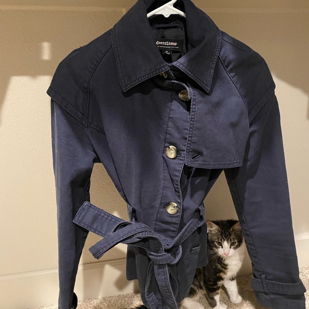 Navy blue jacket